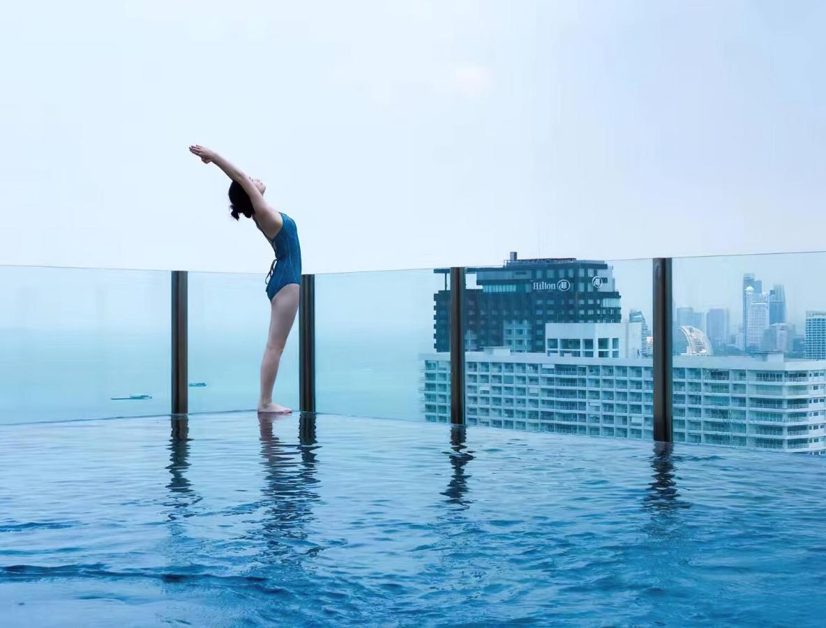 شقة Great Location With Infinity Pool - Central باتايا المظهر الخارجي الصورة