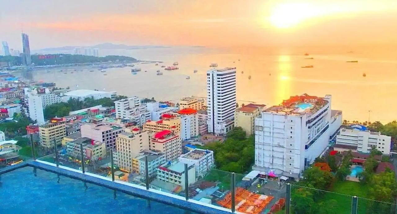 شقة Great Location With Infinity Pool - Central باتايا المظهر الخارجي الصورة