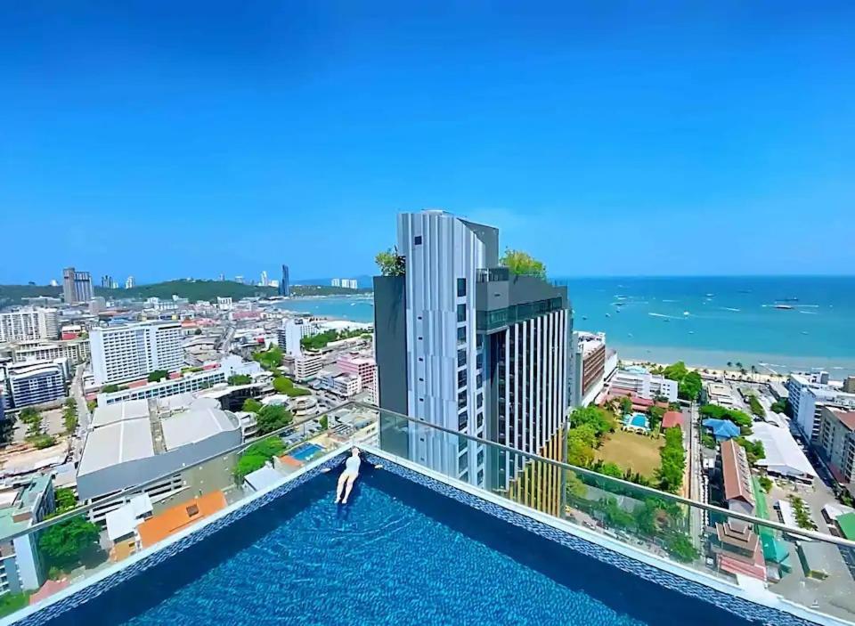 شقة Great Location With Infinity Pool - Central باتايا المظهر الخارجي الصورة
