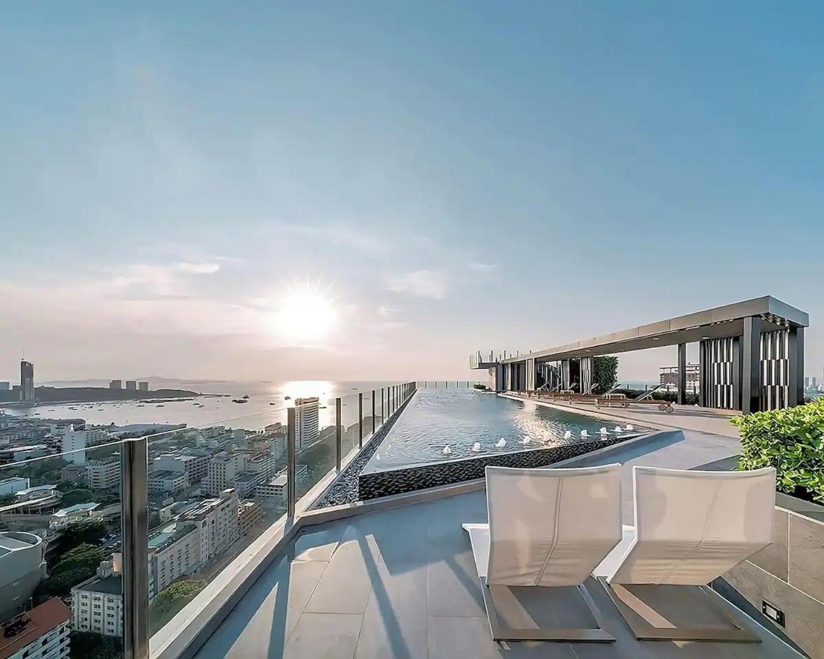 شقة Great Location With Infinity Pool - Central باتايا المظهر الخارجي الصورة