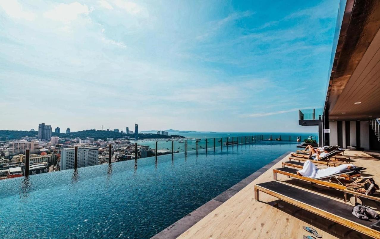 شقة Great Location With Infinity Pool - Central باتايا المظهر الخارجي الصورة