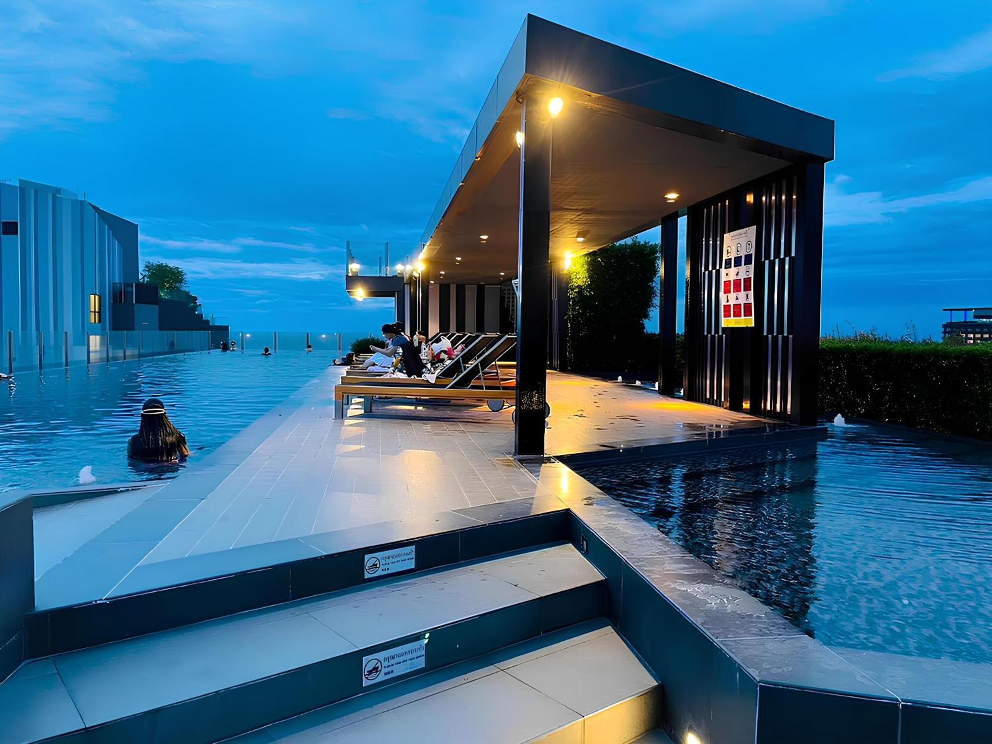 شقة Great Location With Infinity Pool - Central باتايا المظهر الخارجي الصورة